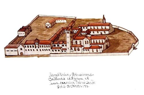 Gabriel Bucelin 1627: 1162-1180 die zweite Klosterkirche